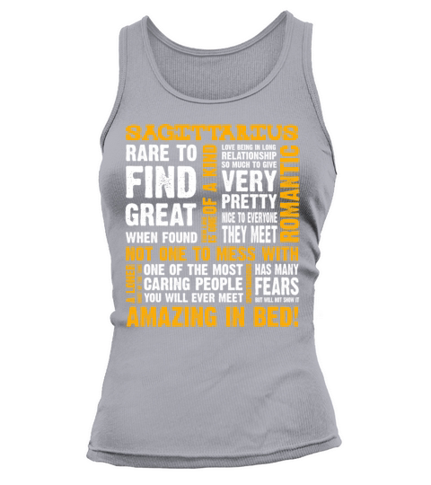 Characteristic of Sagittarius Zodiac Sign Birthday Tank top Woman