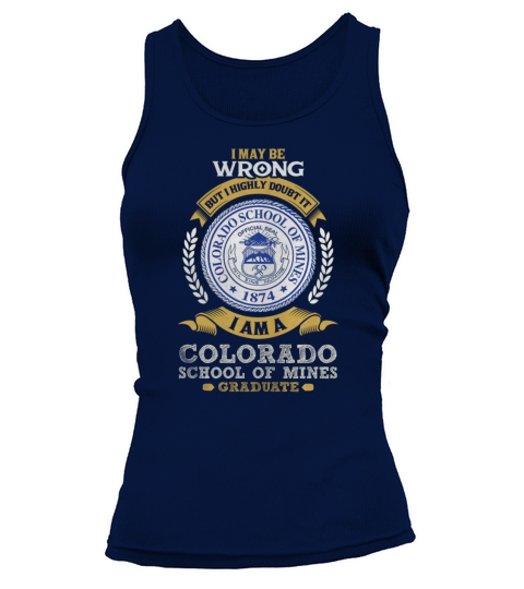 Colorado School of Mines Tank top Woman