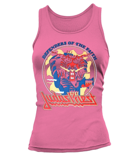 Judas Priest Band  Defenders of the Faith Tshirt Tank top Woman