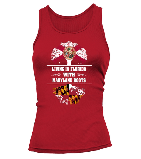 LIVING IN FLORIDA WITH MARYLAND ROOTS Tank top Woman