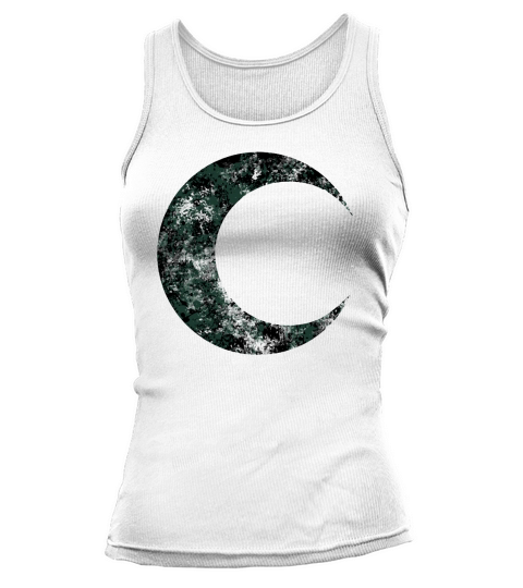 Moon Knight - Classic Symbol - Black Dirty Tank top Woman