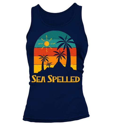 Nauti Time Summer Tropical Beach Trip Vacation Tank top Woman