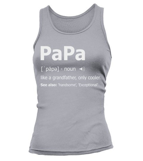 Papa Definition Tank top Woman