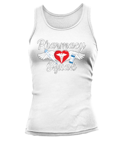 Pharmacy Squad Technician Medicine Tech Pharmacist Tank top Woman