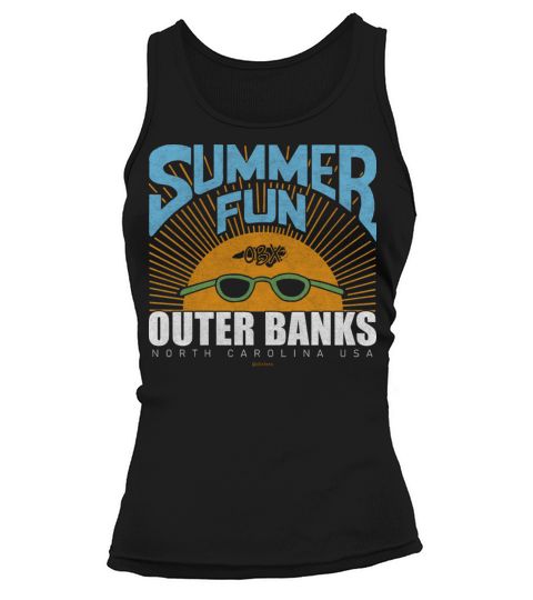 Summer Fun OBX Outer Banks North Carolina Vintage Tank top Woman