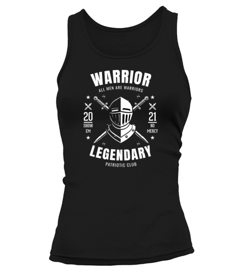 Urban Warrior Knight legendary white Tank top Woman