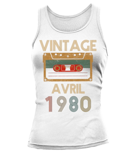 Vintage avril 1980 Tank top Woman