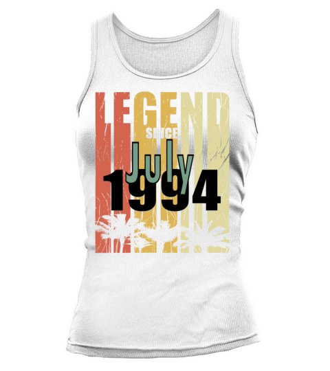 Vintage gift idea born July 1994 Tank top Woman