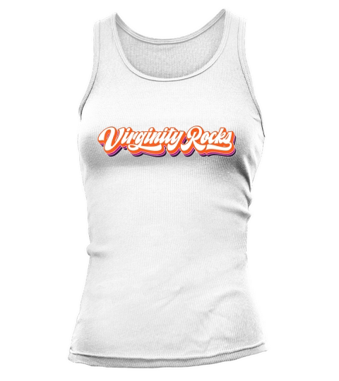 Virginity Rocks Retro Vintage 70s Style Tank top Woman
