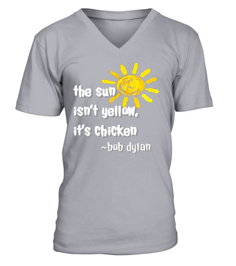 Bob Dylan Quote V-Neck T-shirt