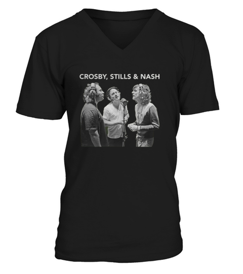 Crosby Stills and Nash Tshirt V-Neck T-shirt