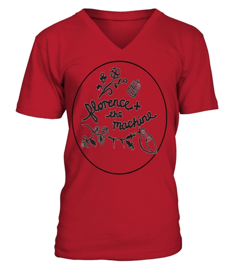 Florence The Machine V-Neck T-shirt