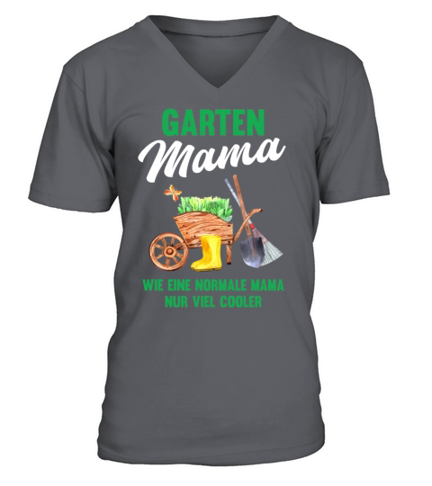 Garden Mom Funny Quote Gift Women V-Neck T-shirt