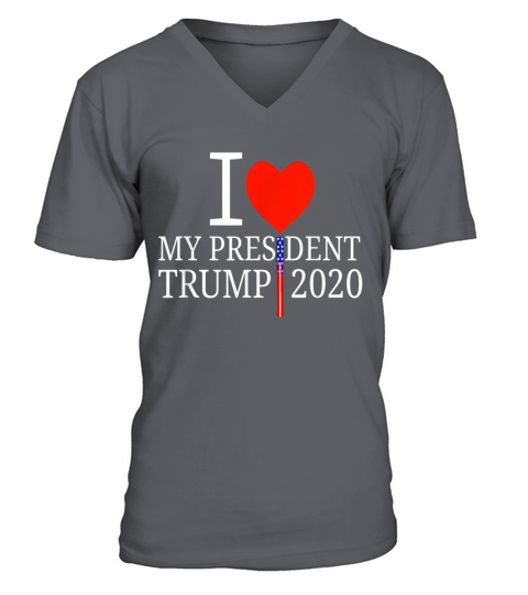 I Love My President Trump 2020 shirt - Baby Onesie V-Neck T-shirt