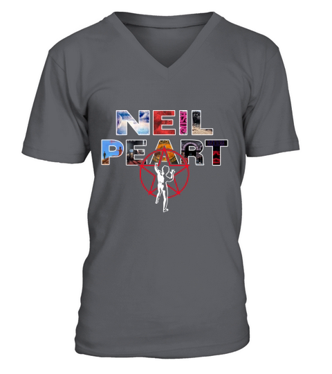 Neil Peart Rush Band logo shirt V-Neck T-shirt