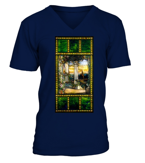 Tiffany Hinds House Window V-Neck T-shirt
