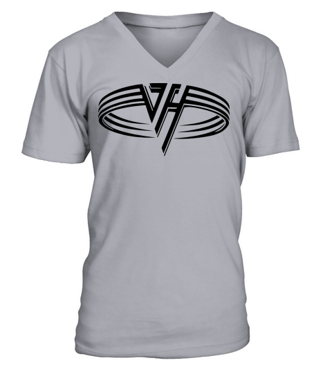 Van Halen Tribute Logo V-Neck T-shirt