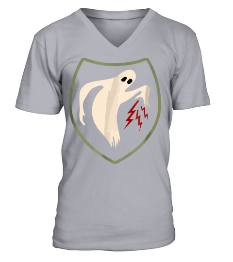 WWII Vintage Ghost Army World War 2 Allied Unit bi V-Neck T-shirt