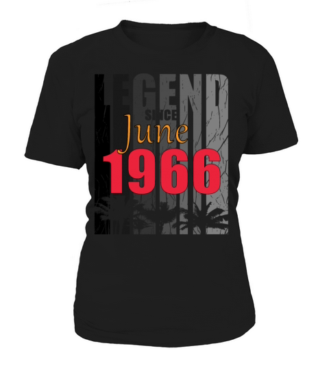 1966 vintage born in June gift Women's T-Shirt