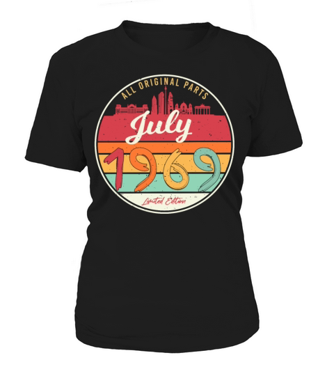 1969 July Retro Women's T-Shirt