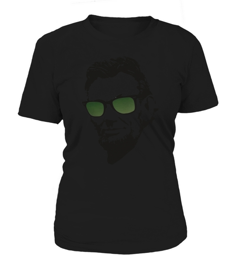 Abe Lincoln in Green Wayfarer Awesome and Cool T-Shirts Women's T-Shirt