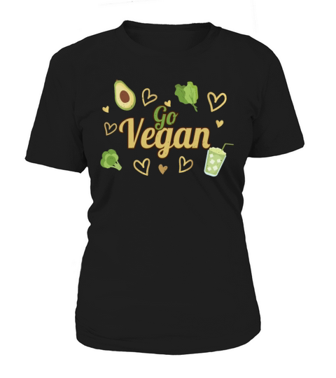 Avocado Heart Vegetable Vegetarian Go Vegan Women's T-Shirt