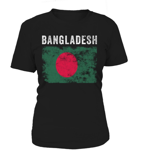 Bangladesh Flag Vintage Bangladeshi Flag Women's T-Shirt