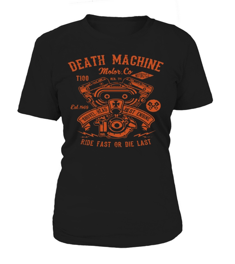 Death Machine Motor Co. Shovelhead Best Engine T-Shirt Women's T-Shirt