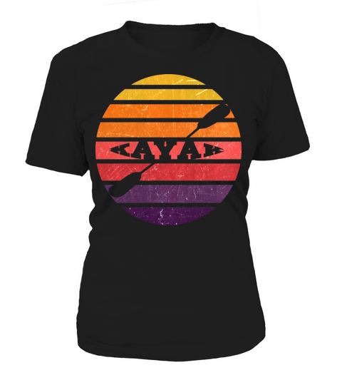 Kayak Kayaking Paddle Canoe Canoeing Gift Idea Women's T-Shirt