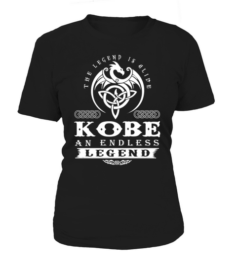 KOBE The Legend Is Alive KOBE An Endless Legend ColorWhite Women's T-Shirt