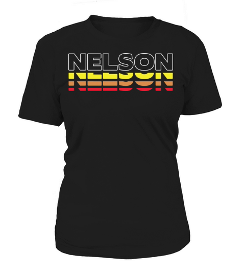 Nelson First Name Funny Vintage Sunset Nelson Women's T-Shirt