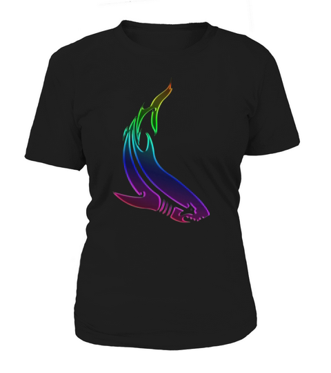 Neon Shark 1 Women's T-Shirt