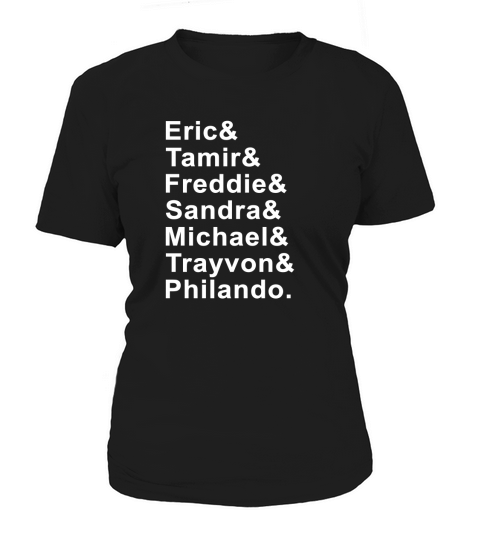 Say Their Names   Black Lives Matter Friday Women's T-Shirt
