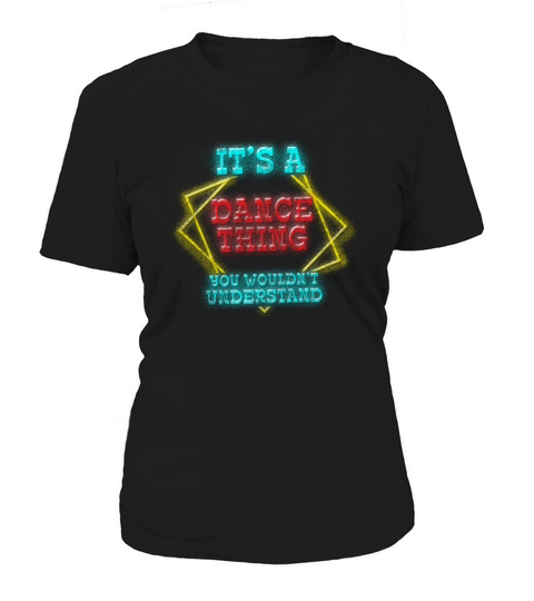 Vintage Neon Art Style Rave Women's T-Shirt