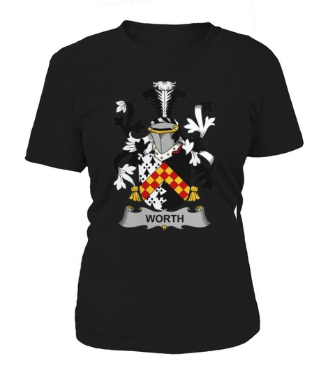 Worth Family Crest Irish Family Crests II Women's T-Shirt