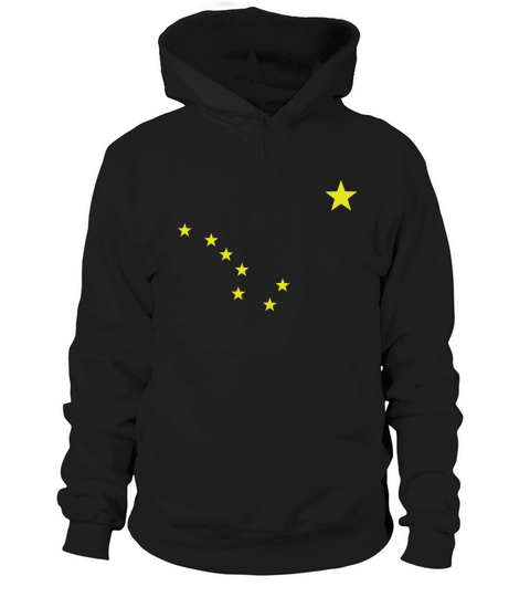 Alaska T-Shirt State Flag Astrology Big Dipper Polaris Tee Hoodie Unisex
