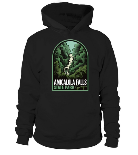 Amicalola Falls State Park Georgia Vintage Hoodie Unisex