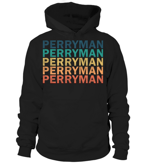 Perryman Name T Shirt - Perryman Vintage Retro Nam Hoodie Unisex