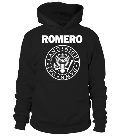Romero Ramones Night Dawn Day Land Hoodie Unisex