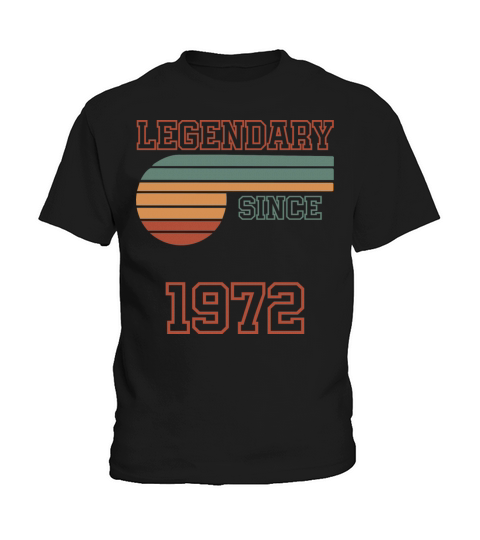 50th Birthday Legendary since 1972 Kids T-Shirt