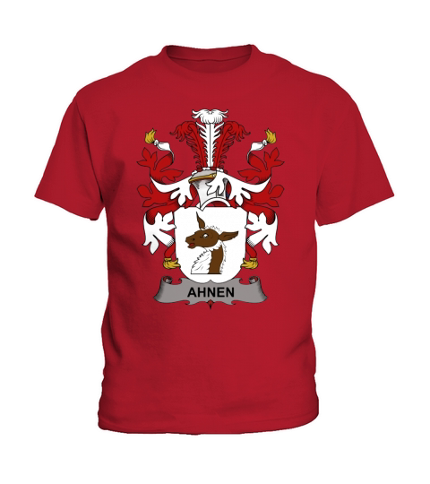 Ahnen Family Crest Danish Family Crests - Coffee Mug (colored) Kids T-Shirt