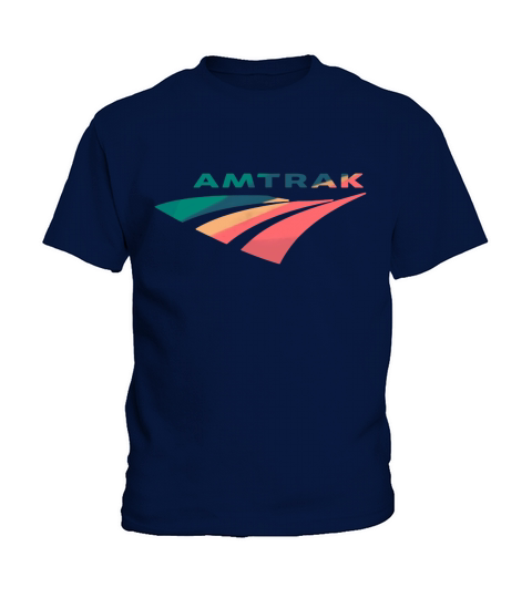 Amtrak Railroad Train Bus Station T-Shirt Kids T-Shirt