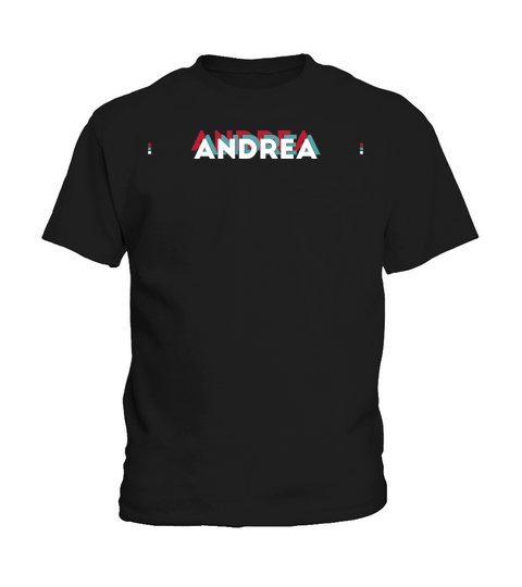 Andrea Name - Funny Name Andrea 80s theme Kids T-Shirt