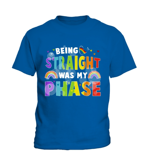 Being Straight Was My Phase – LGBT Pride shirt Kids T-Shirt