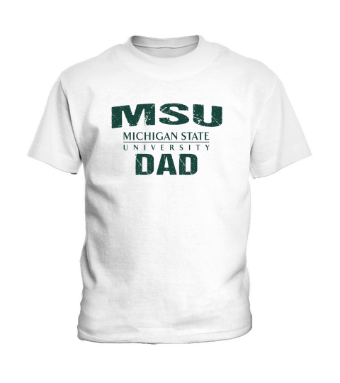 Champion Dad Michigan State University 2020 Kids T-Shirt