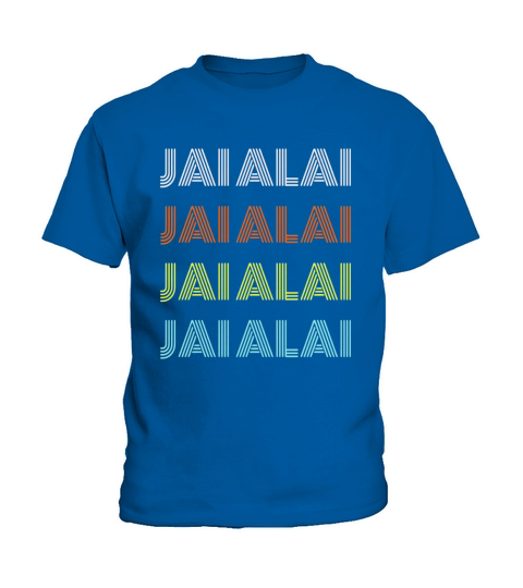 Classic 1970s Jai Alai T-Shirt Kids T-Shirt