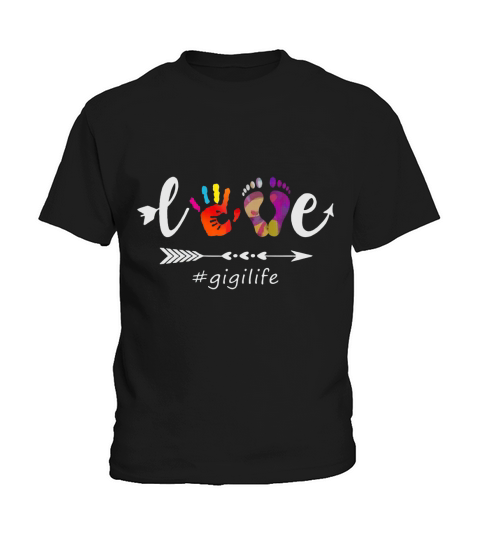 Colorful Love Gigi Life Kids T-Shirt