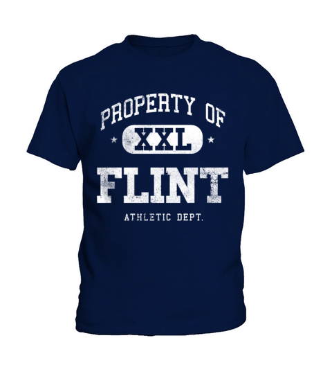 Flint XXL Property of Athletic Department Kids T-Shirt