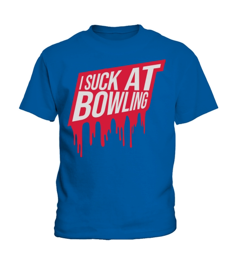 I suck at bowling Kids T-Shirt