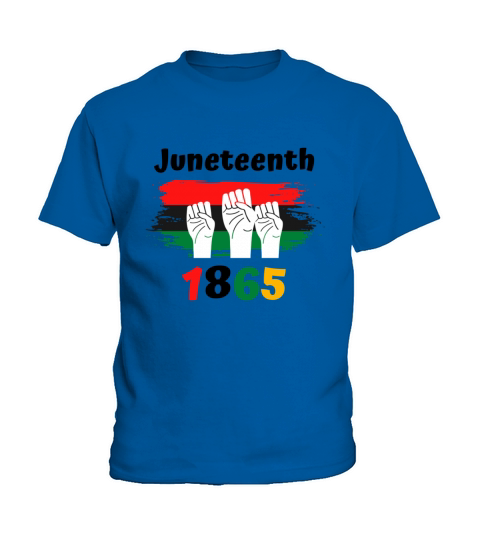 Juneteenth Words Black History Afro American Kids T-Shirt